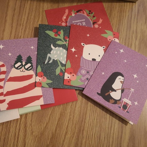 Limited Edition Starbucks Holiday Greeting Card - Picture 3 of 5